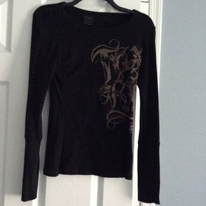 Pac Sun Fox Long Sleeve Shirt